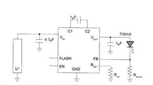 智能手機LED閃光燈驅(qū)動電路的設計