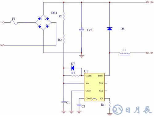 基于TRUEC2技術的LED日光燈驅(qū)動方案設計